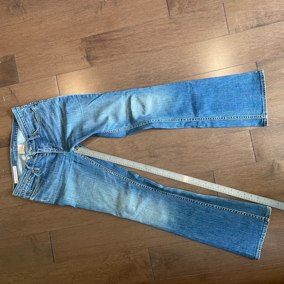 Boot Cut wide leg mid tone BR Jeans - Picture 4 of 7